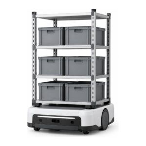 Exotec Skypod System — imagen generica provisional (IA), pendiente de sustituir por fotografia real