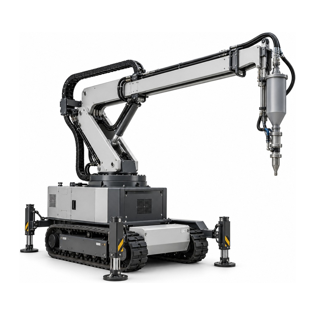 Apis Cor Vesta 3D Printer — imagen generica provisional (IA), pendiente de sustituir por fotografia real